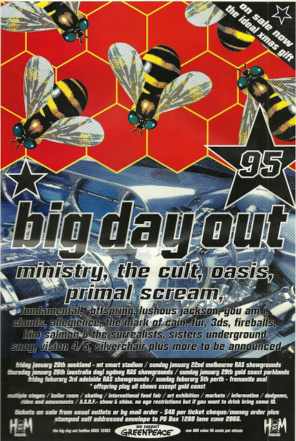 Live Gigs: Big Day Out 1995 @ Freo Oval
